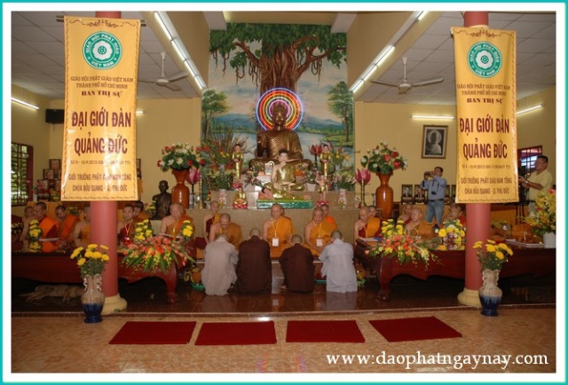 Đại giới đàn Quảng Đức: Giới trường Phật giáo Nam tông khai đàn truyền giới Sa-di và Tỳ-kheo