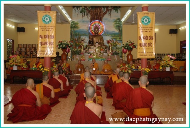 Đại giới đàn Quảng Đức: Giới trường Phật giáo Nam tông khai đàn truyền giới Sa-di và Tỳ-kheo
