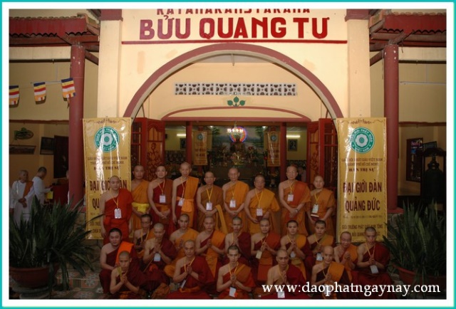 Đại giới đàn Quảng Đức: Giới trường Phật giáo Nam tông khai đàn truyền giới Sa-di và Tỳ-kheo