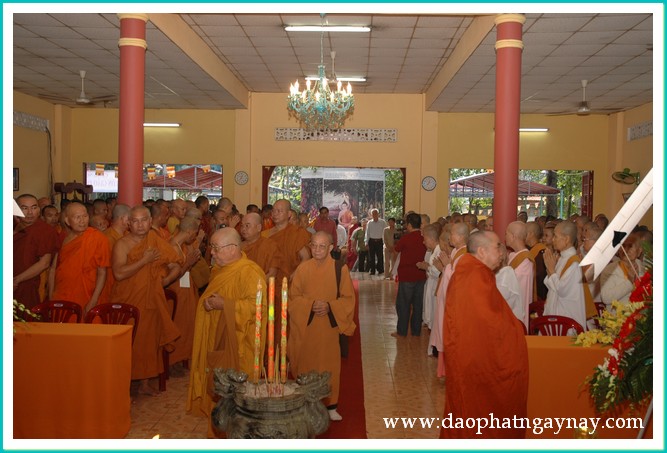 TP. HCM: Sinh hoạt an cư kiết hạ Phật giáo Nam Tông người Kinh