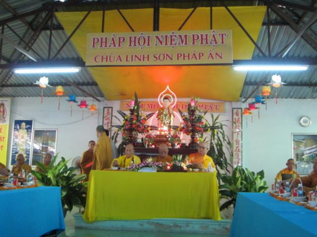 Chùa Linh Sơn Pháp Ấn thiết lễ trai tăng cúng dường Vu lan