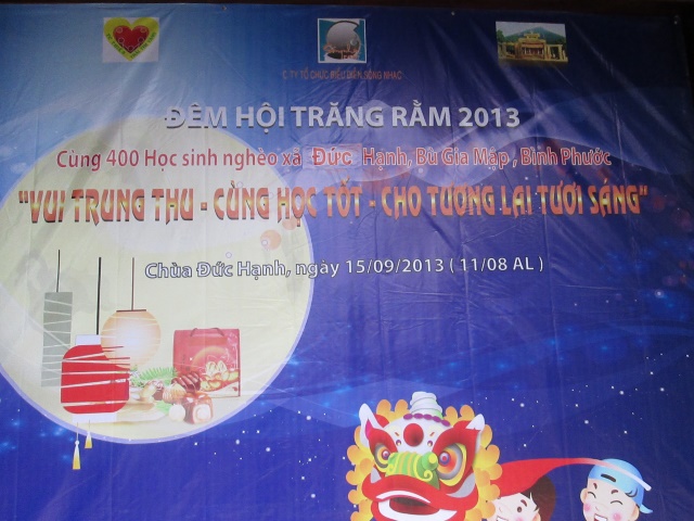 Bình Phước: Trung Thu tại chùa Đức Hạnh