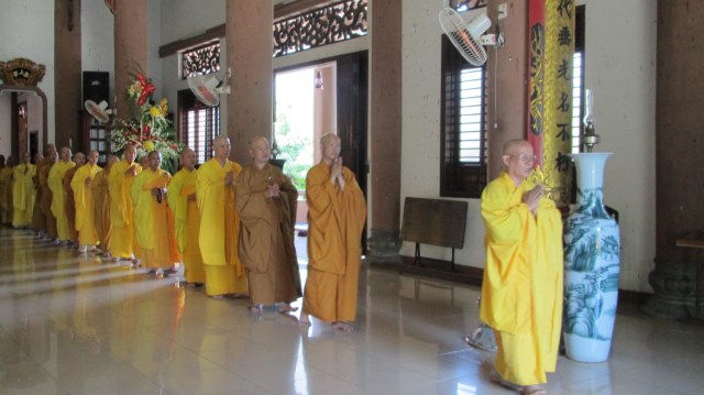 Thiền Viện Vạn Hạnh thiết lễ Trai tăng cúng dường Vu lan
