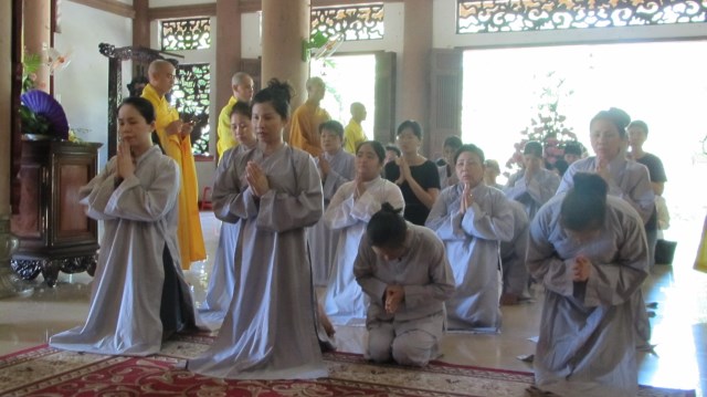 Thiền Viện Vạn Hạnh thiết lễ Trai tăng cúng dường Vu lan