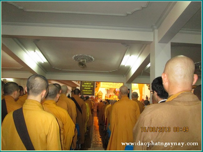 TP. HCM: Lễ tổng mãn hạ các điểm An Cư Kiết Hạ PL. 2557