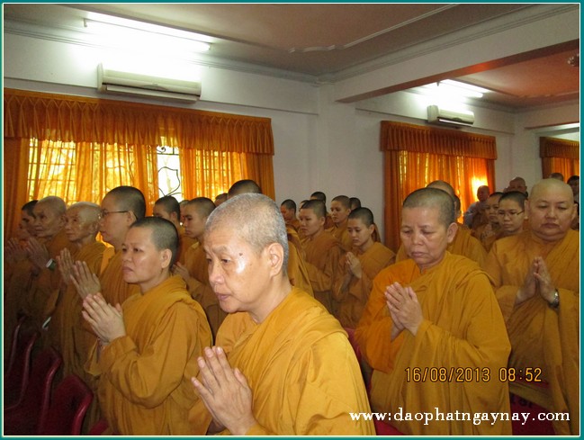 TP. HCM: Lễ tổng mãn hạ các điểm An Cư Kiết Hạ PL. 2557