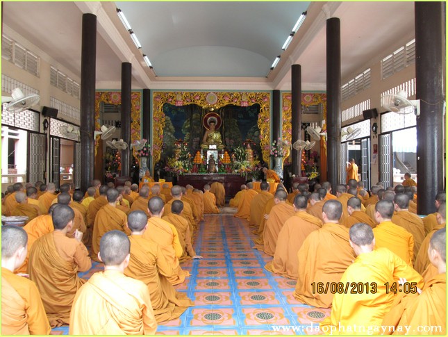 TP. HCM: Lễ Giải Chế An Cư tại hạ trường tịnh xá Ngọc Phương PL. 2557