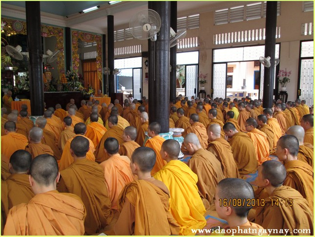 TP. HCM: Lễ Giải Chế An Cư tại hạ trường tịnh xá Ngọc Phương PL. 2557