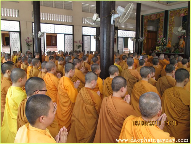 TP. HCM: Lễ Giải Chế An Cư tại hạ trường tịnh xá Ngọc Phương PL. 2557