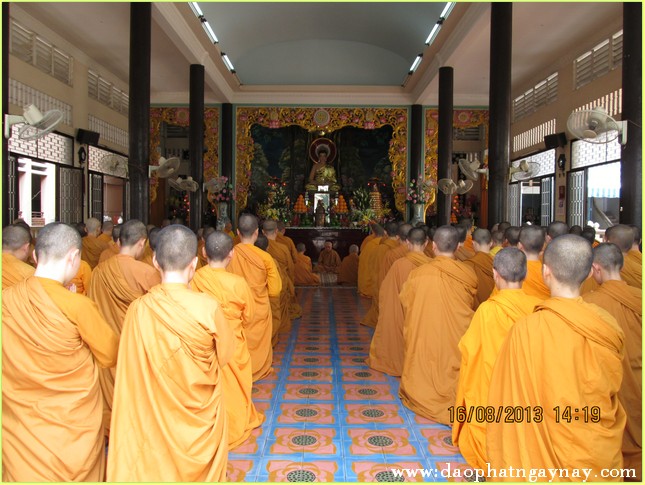 TP. HCM: Lễ Giải Chế An Cư tại hạ trường tịnh xá Ngọc Phương PL. 2557