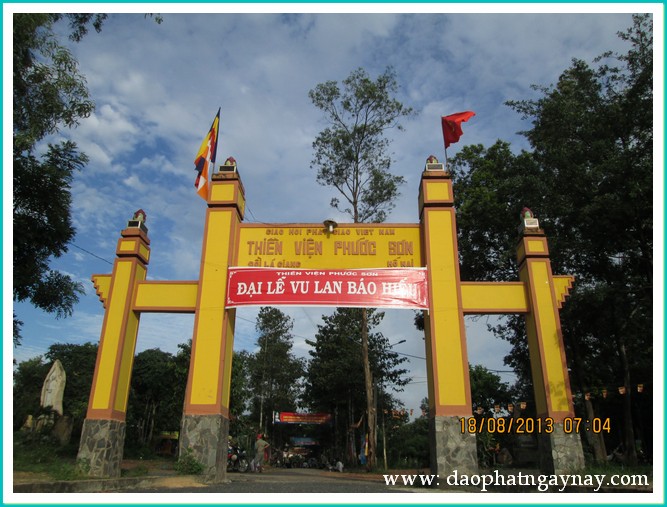 Đồng Nai: Thiền viện Phước Sơn tổ chức Đại lễ Vu Lan Báo Hiếu PL. 2557