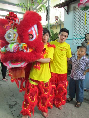 TP.HCM: Triển lãm tranh thư pháp và lễ hội ẩm thực chay tại chùa Thiên Chánh