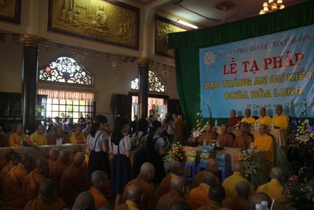Đồng Tháp: Lễ Tạ Pháp An Cư Kiết Hạ