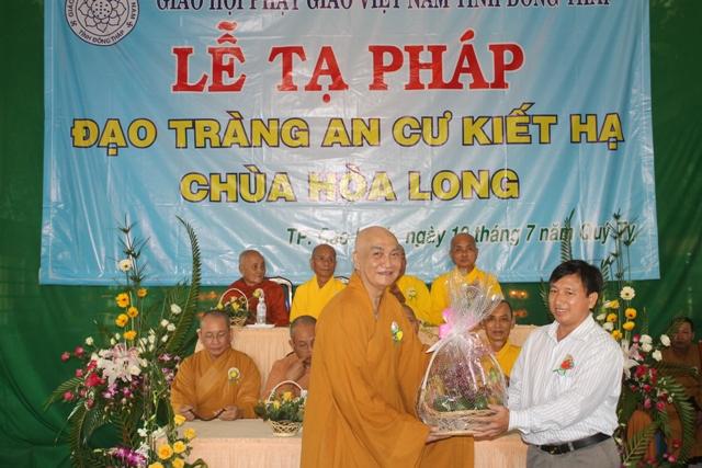 Đồng Tháp: Lễ Tạ Pháp An Cư Kiết Hạ