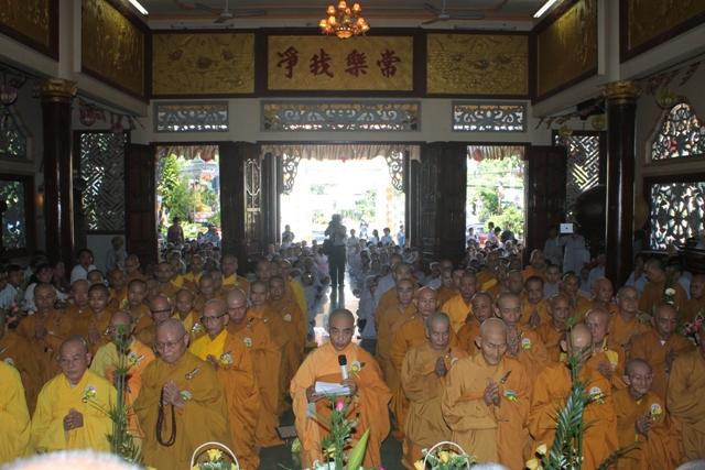 Đồng Tháp: Lễ Tạ Pháp An Cư Kiết Hạ