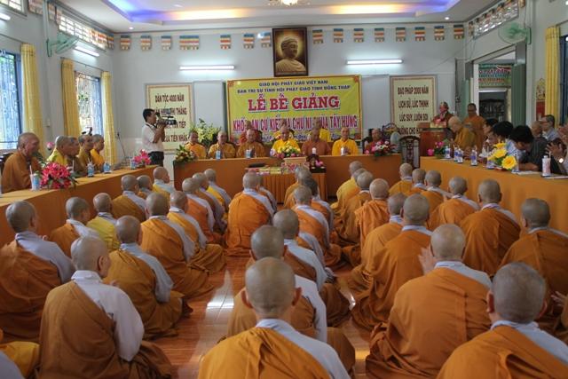 Đồng Tháp: Lễ Tạ Pháp An Cư Kiết Hạ