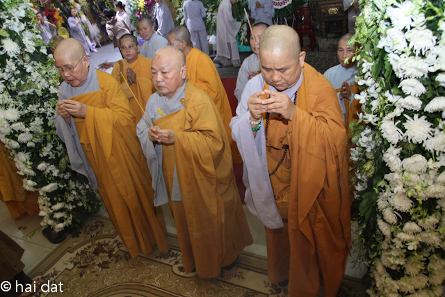 Ngày thứ 3: Các phái đoàn viếng tang cố HT. Thích Nhật Quang