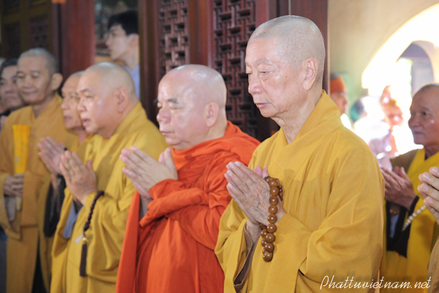 Chùm ảnh: Lễ Di Quan cố HT. Thích Nhật Quang tại TĐ Ấn Quang