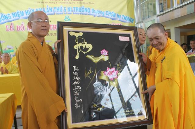 Đồng Tháp: Lễ Húy Kỵ Ni Trưởng TN. Chơn Thanh &amp; Bổ Nhiệm Trù Trì Chùa Vạn Thành