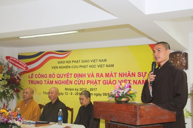 TP. HCM: Lễ ra mắt trung tâm nghiên cứu Phật giáo Việt Nam