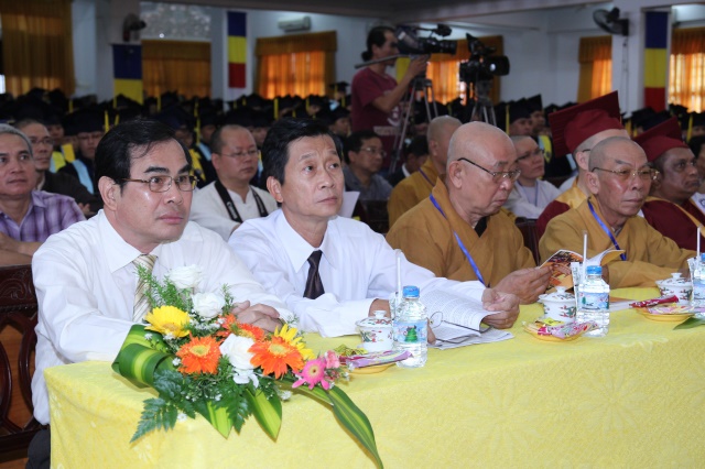 HVPGVN tại TP. HCM tổ chức lễ tốt nghiệp Cử nhân Phật học khóa VIII