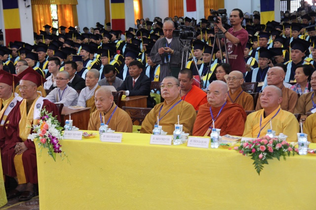 HVPGVN tại TP. HCM tổ chức lễ tốt nghiệp Cử nhân Phật học khóa VIII