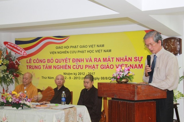 TP. HCM: Lễ ra mắt trung tâm nghiên cứu Phật giáo Việt Nam