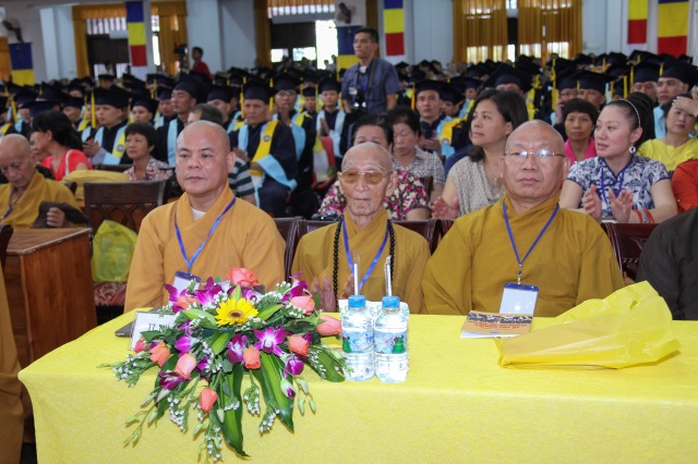 HVPGVN tại TP. HCM tổ chức lễ tốt nghiệp Cử nhân Phật học khóa VIII