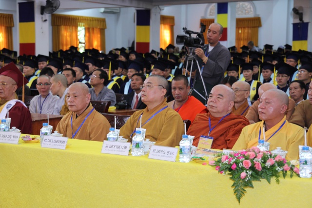 HVPGVN tại TP. HCM tổ chức lễ tốt nghiệp Cử nhân Phật học khóa VIII