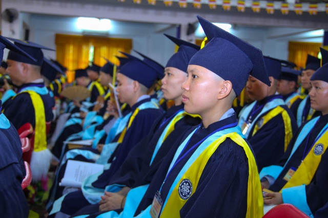 HVPGVN tại TP. HCM tổ chức lễ tốt nghiệp Cử nhân Phật học khóa VIII