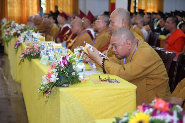 HVPGVN tại TP. HCM tổ chức lễ tốt nghiệp Cử nhân Phật học khóa VIII