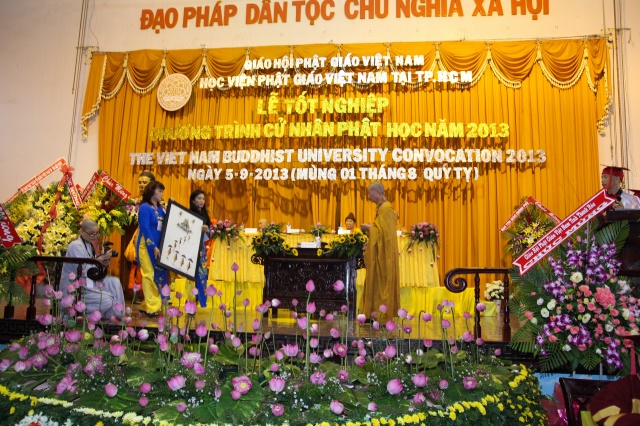 HVPGVN tại TP. HCM tổ chức lễ tốt nghiệp Cử nhân Phật học khóa VIII