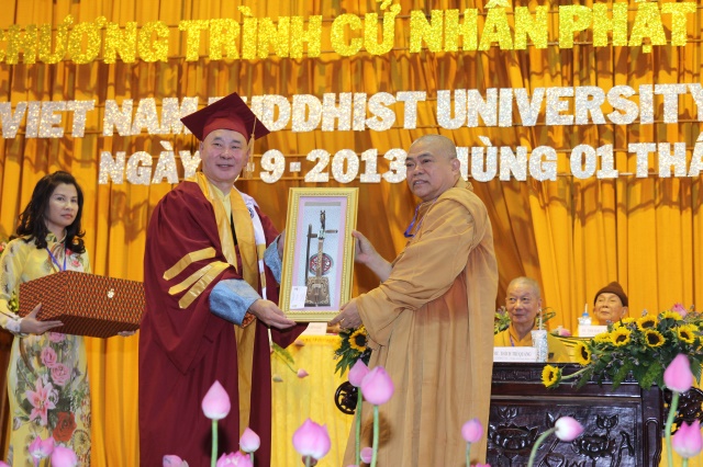 HVPGVN tại TP. HCM tổ chức lễ tốt nghiệp Cử nhân Phật học khóa VIII