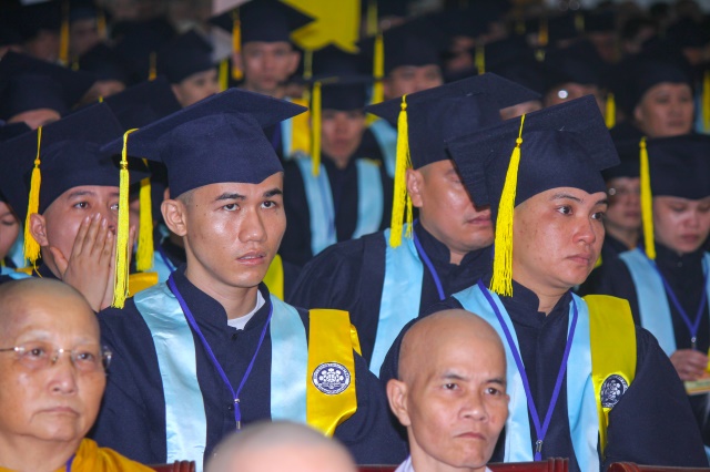 HVPGVN tại TP. HCM tổ chức lễ tốt nghiệp Cử nhân Phật học khóa VIII