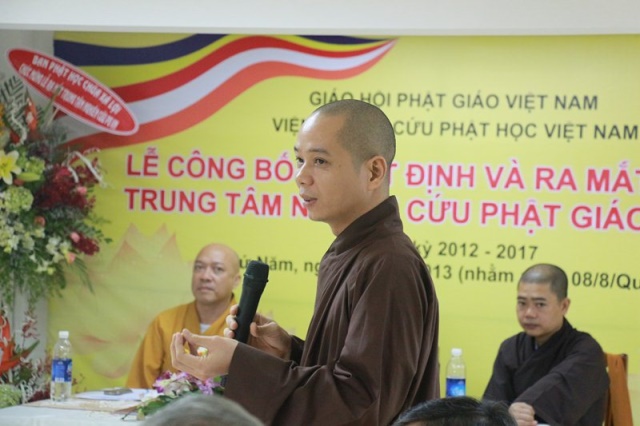 TP. HCM: Lễ ra mắt trung tâm nghiên cứu Phật giáo Việt Nam