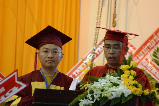 HVPGVN tại TP. HCM tổ chức lễ tốt nghiệp Cử nhân Phật học khóa VIII