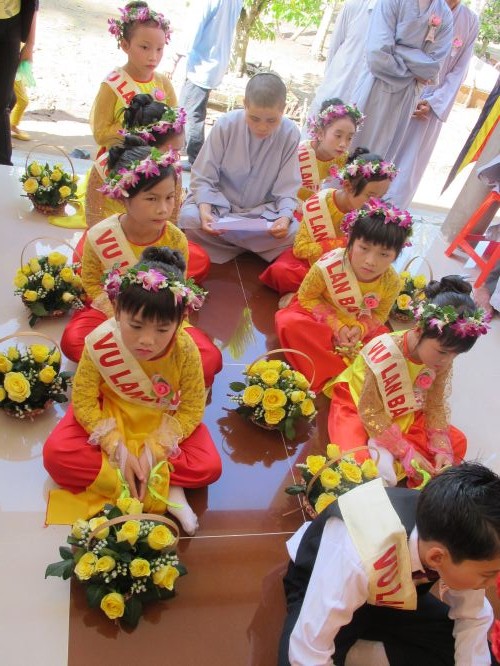 Tiền Giang: Đại lễ Vu lan Báo hiếu tại chùa Linh Bửu