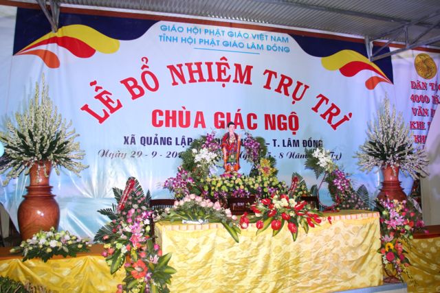 Lâm Đồng: Đêm Tri Ân Trước Lễ Bổ Nhiệm Trụ Trì  Chùa Giác Ngộ Huyện Đơn Dương