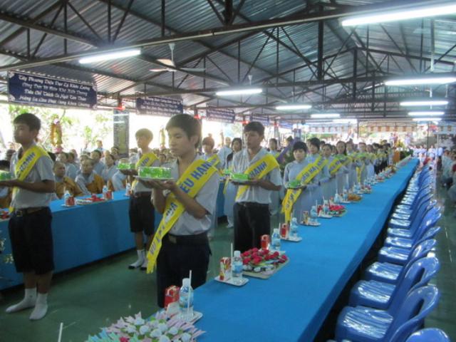 Chùa Linh Sơn Pháp Ấn thiết lễ trai tăng cúng dường Vu lan