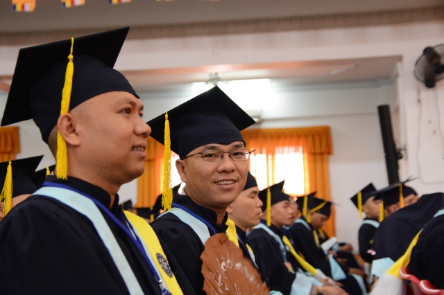 HVPGVN tại TP. HCM tổ chức lễ tốt nghiệp Cử nhân Phật học khóa VIII
