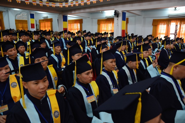 HVPGVN tại TP. HCM tổ chức lễ tốt nghiệp Cử nhân Phật học khóa VIII