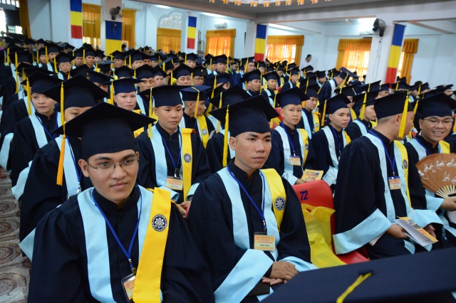 HVPGVN tại TP. HCM tổ chức lễ tốt nghiệp Cử nhân Phật học khóa VIII
