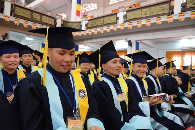 HVPGVN tại TP. HCM tổ chức lễ tốt nghiệp Cử nhân Phật học khóa VIII