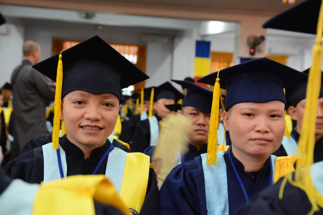 HVPGVN tại TP. HCM tổ chức lễ tốt nghiệp Cử nhân Phật học khóa VIII