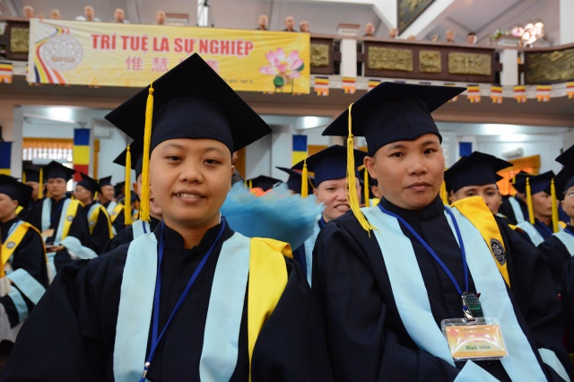HVPGVN tại TP. HCM tổ chức lễ tốt nghiệp Cử nhân Phật học khóa VIII