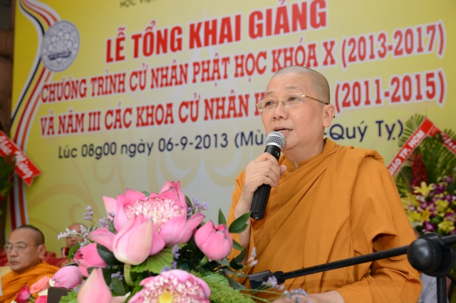 HVPGVN tại TP. HCM tổng khai giảng chương trình cử nhân Phật học khóa IX – X