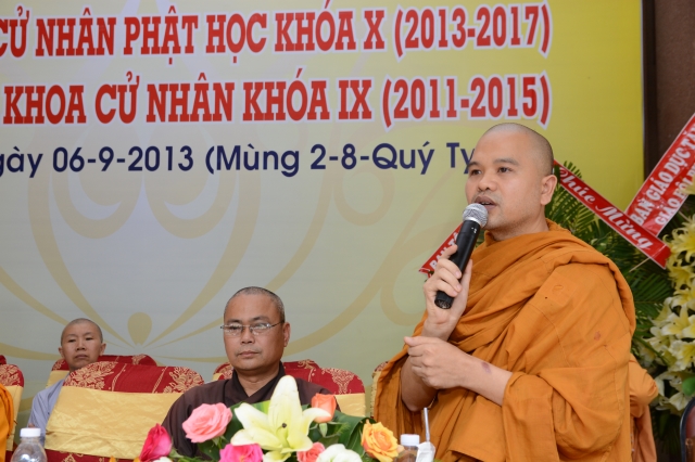 HVPGVN tại TP. HCM tổng khai giảng chương trình cử nhân Phật học khóa IX – X