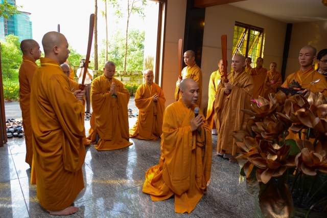 Trang nghiêm lễ khai mạc Đại giới đàn Quảng Đức PL. 2557