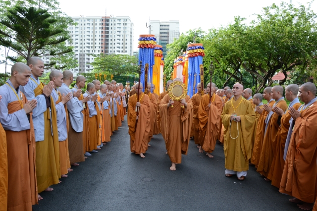Trang nghiêm lễ khai mạc Đại giới đàn Quảng Đức PL. 2557