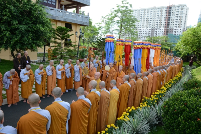 Trang nghiêm lễ khai mạc Đại giới đàn Quảng Đức PL. 2557